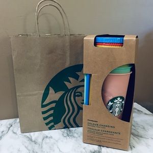 Starbucks Color Changing Reusable Cold Cups